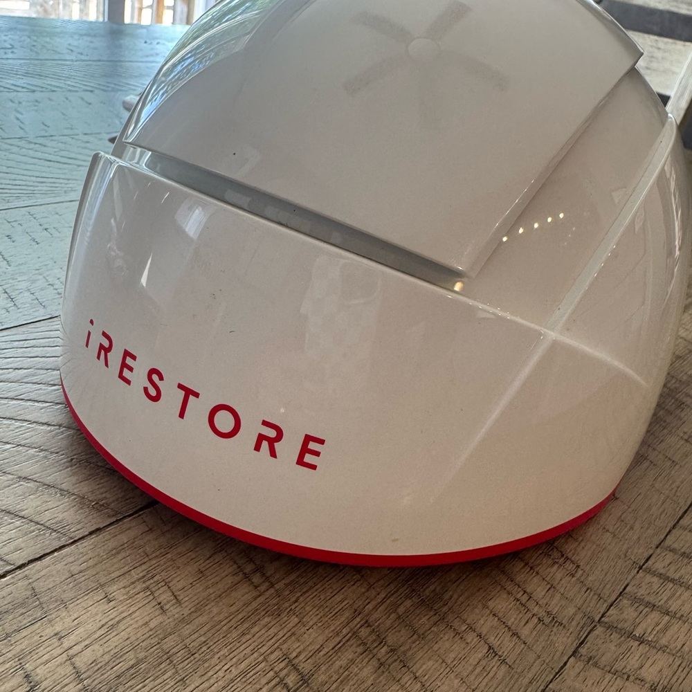 iRestore White and Red Hair Therapy Cap